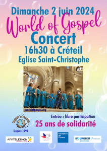 Concert Créteil 2 juin